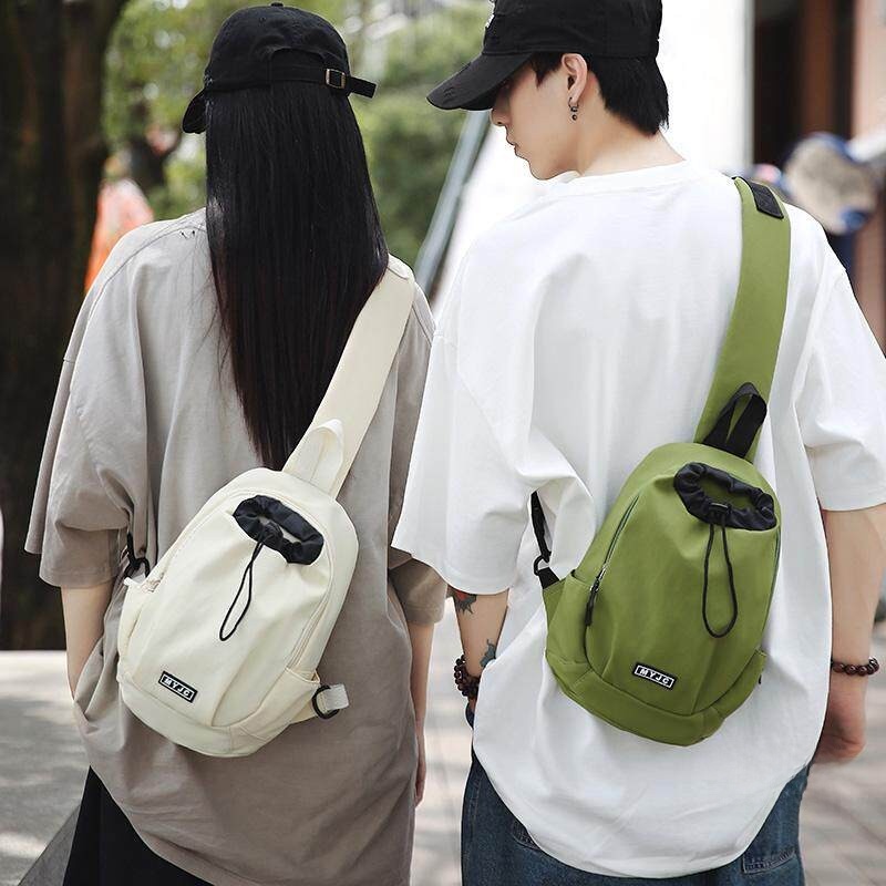 Outdoor Sports Umbrella - กระเป๋าสะพายข้างผู้ชายสำหรับกีฬากลางแจ้ง กระเป๋าเดินทางพกพาอเนกประสงค์ ใส่ร่ม ขวดน้ำ กระเป๋าสะพายหน้าอกขนาดเล็ก
