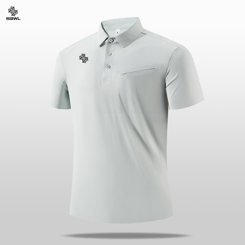 Polo Shirt Equestrian - Sbwl เสื้อโปโลผู้ชาย, เสื้อโปโลผ้าฝ้ายกีฬาขี่ม้ากลางแจ้งแฟชั่นหรูหราเบาลำลองธุรกิจ