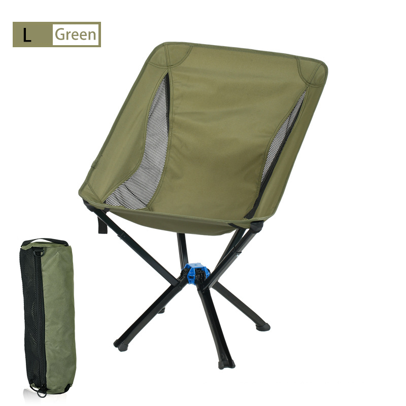 Outdoor Sport Chairs - เก้าอี้แคมป์ปิ้งพับได้พกพาได้พับได้ขนาดเล็กเก้าอี้ดวงจันทร์กลางแจ้งเป้สะพายหลัง Kursi Travel ปิกนิกเปิดเร็ว