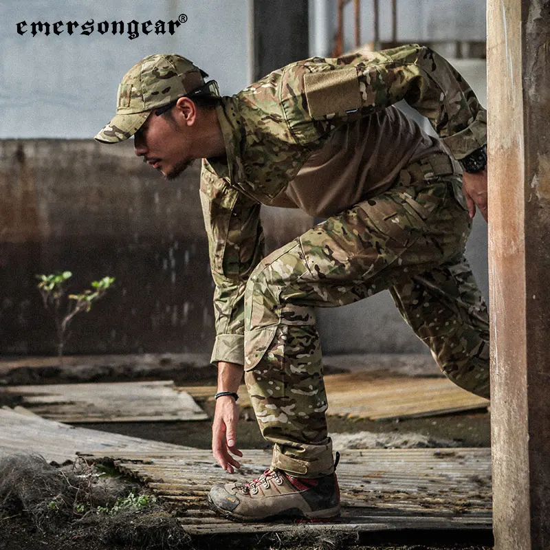 Outdoor Sport Hiking Pants - กางเกงยุทธวิธี Emersongear รุ่น EM9315 สำหรับผู้ชาย กางเกงคาร์โก้สำหรับปฏิบัติหน้าที่