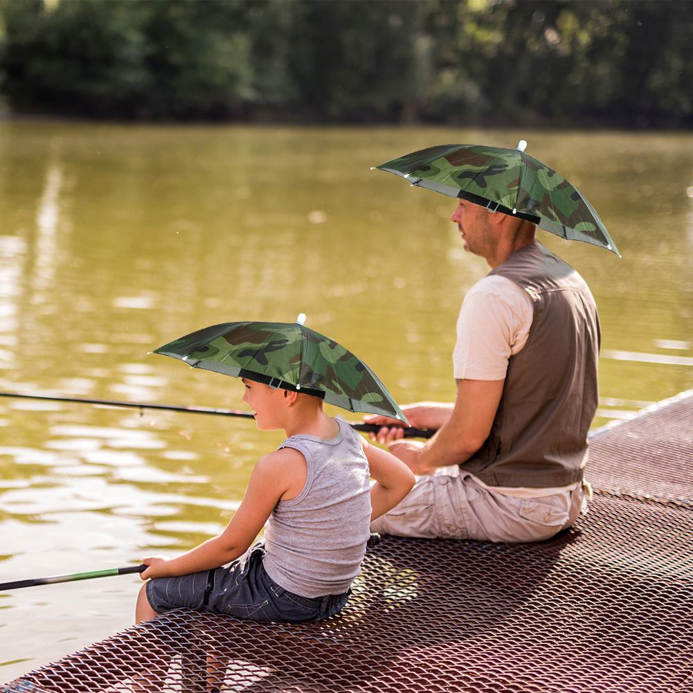 หมวกกันแดดแบบพับได้ ปรับขนาดได - Outdoor Sports Umbrella บทวิจารณ์และราคา