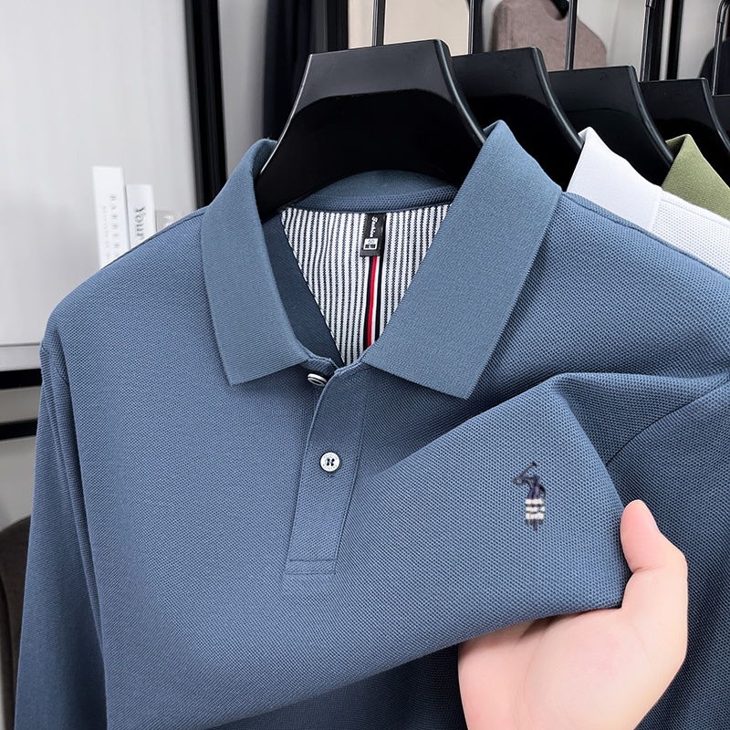 เสื้อโปโลปักลายสไตล์นักขี่ม้าแ - Polo Shirt Equestrian บทวิจารณ์และราคา