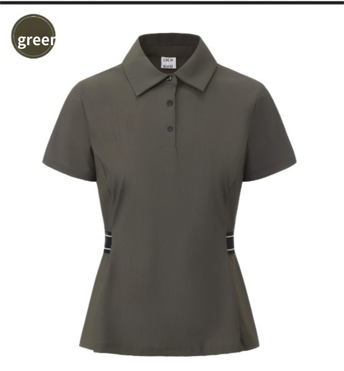 เสื้อโปโลแขนสั้นผ้าไหมน้ำแข็งก - Polo Shirt Equestrian บทวิจารณ์และราคา