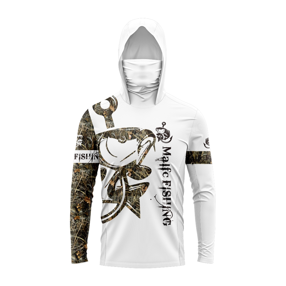 เสื้อฮู้ดตกปลาลายปลาบาสสำหรับผ - Outdoor Sports บทวิจารณ์และราคา