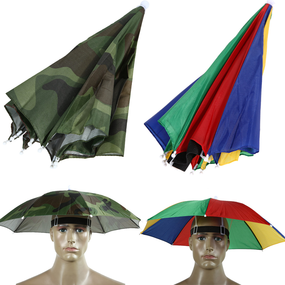 หมวกกันแดดแบบร่ม หมวกตกปลา ปรั - Outdoor Sports Umbrella บทวิจารณ์และราคา