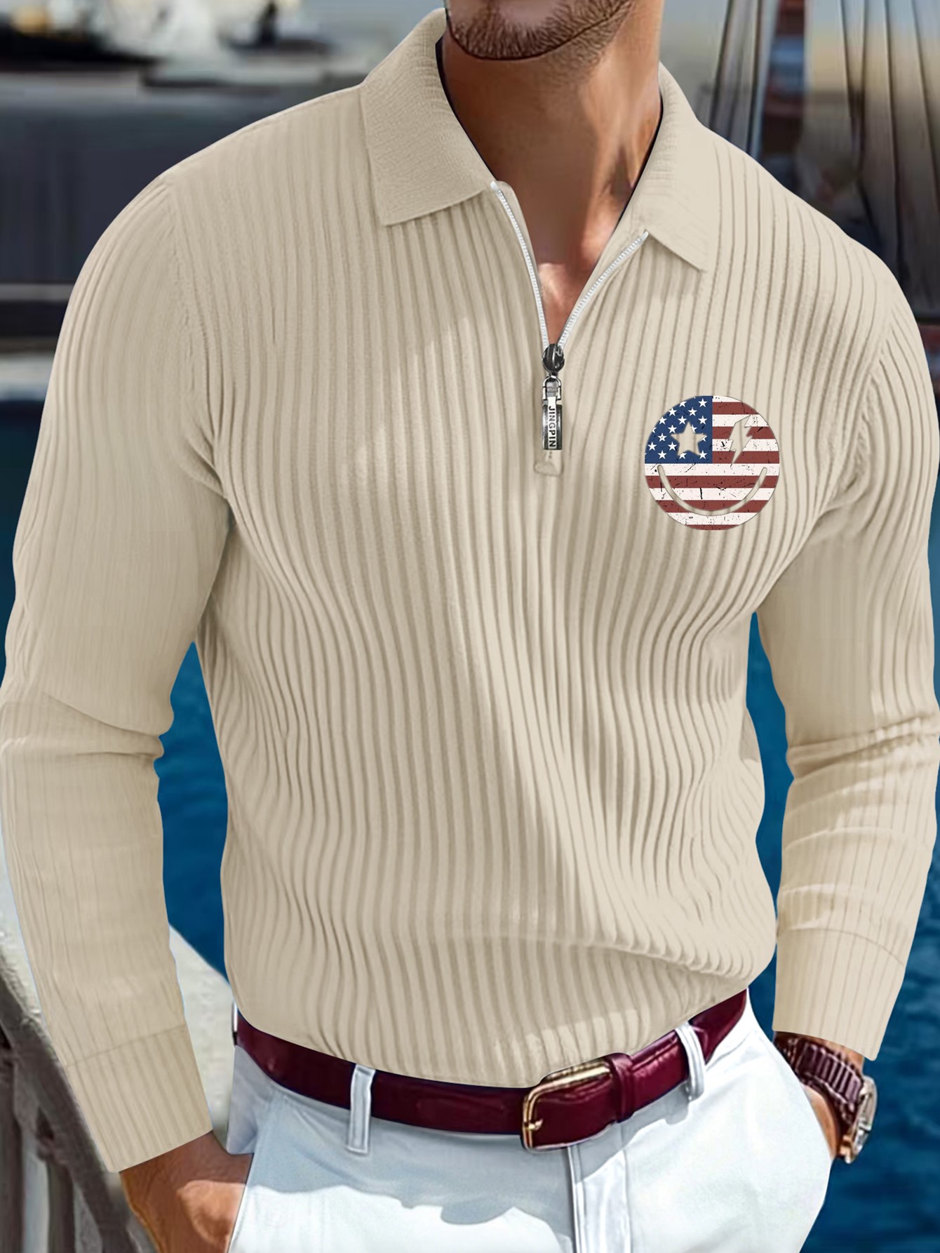 เสื้อโปโลลำลองสำหรับผู้ชายสำหร - Polo Shirt Equestrian บทวิจารณ์และราคา