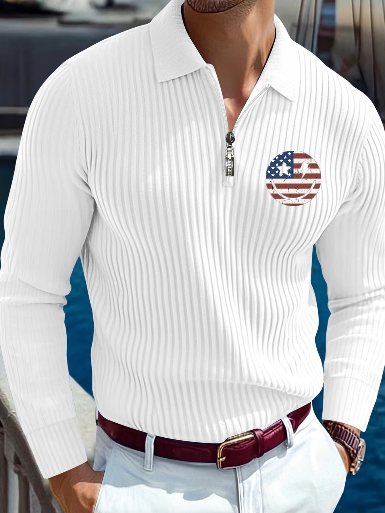 เสื้อโปโลลำลองสำหรับผู้ชายสำหร - Polo Shirt Equestrian บทวิจารณ์และราคา