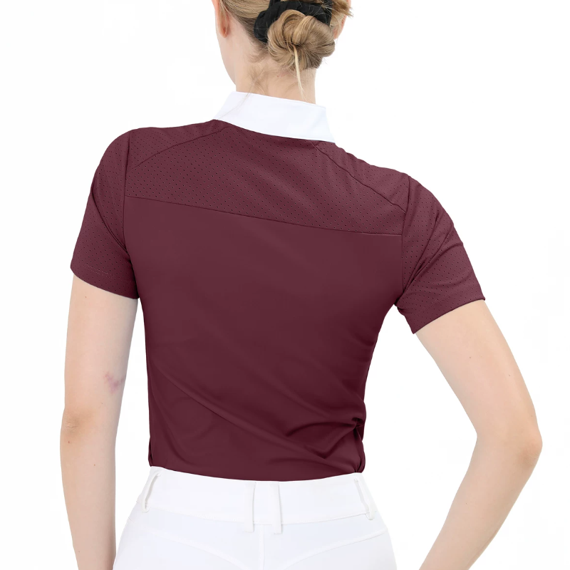 เสื้อโปโลแขนสั้นสำหรับนักขี่ม้ - Polo Shirt Equestrian บทวิจารณ์และราคา