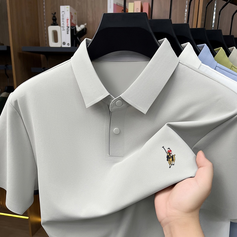 เสื้อโปโลผู้ชายแบรนด์หรูสไตล์ค - Polo Shirt Equestrian บทวิจารณ์และราคา