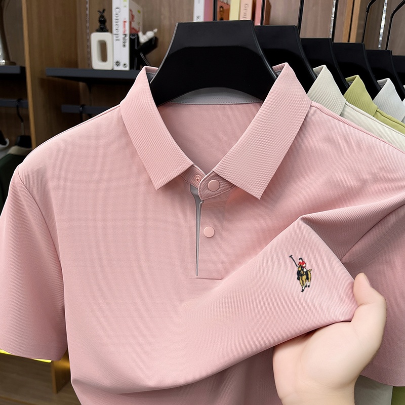 เสื้อโปโลผู้ชายแบรนด์หรูสไตล์ค - Polo Shirt Equestrian บทวิจารณ์และราคา