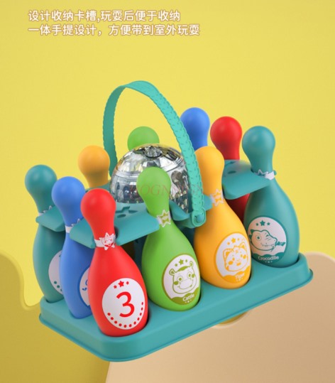 ของเล่นโบว์ลิ่งสําหรับเด็ก ปฏิ - Indoor Sport And Outdoor Sports บทวิจารณ์และราคา