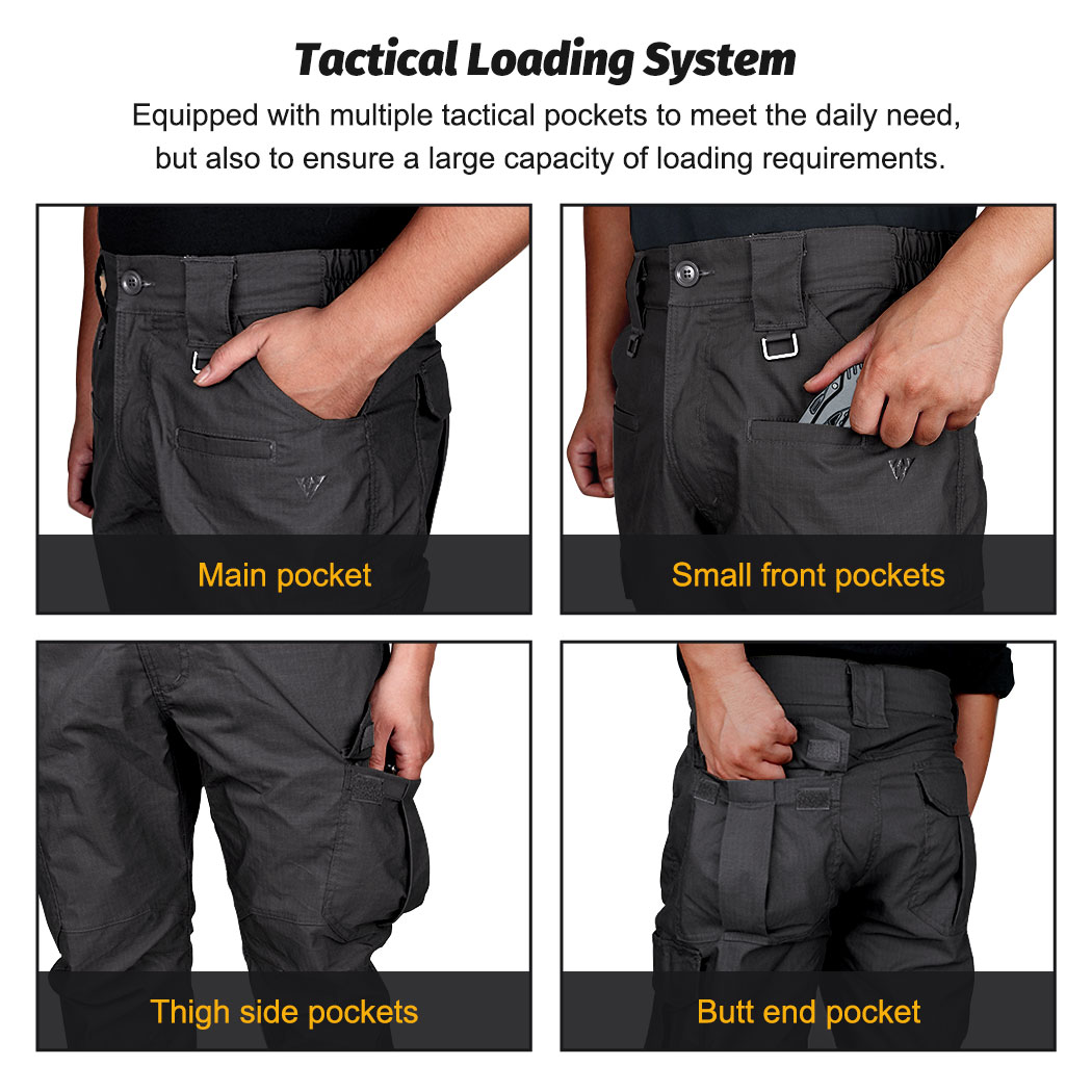 IDOGEAR BSR ผู้ชาย Flex กางเกง - Outdoor Sport Hiking Pants บทวิจารณ์และราคา