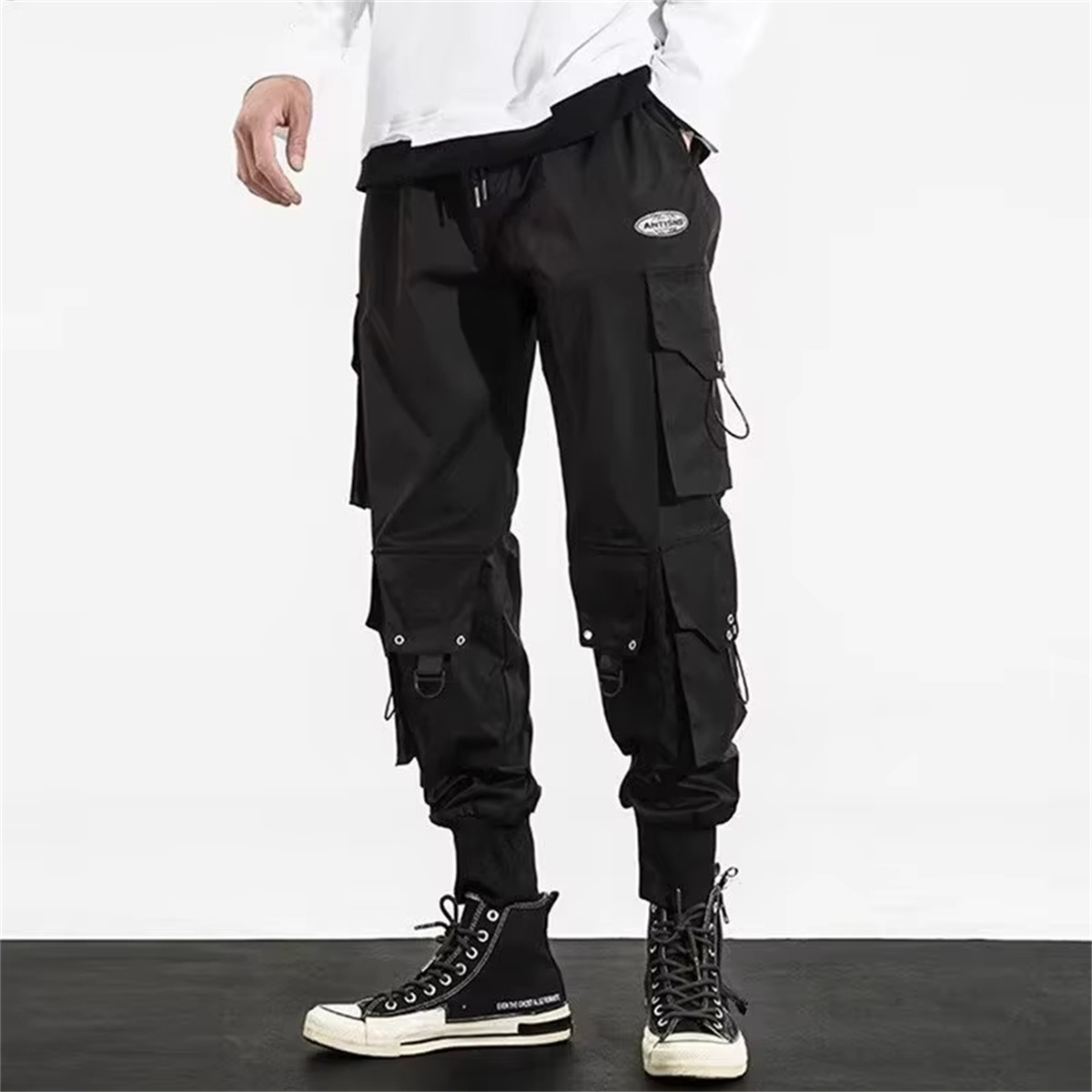 กางเกงคาร์โก้ทรงหลวมสไตล์วินเท - Outdoor Sport Hiking Pants บทวิจารณ์และราคา