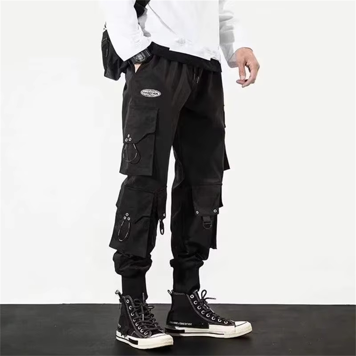 กางเกงคาร์โก้ทรงหลวมสไตล์วินเท - Outdoor Sport Hiking Pants บทวิจารณ์และราคา