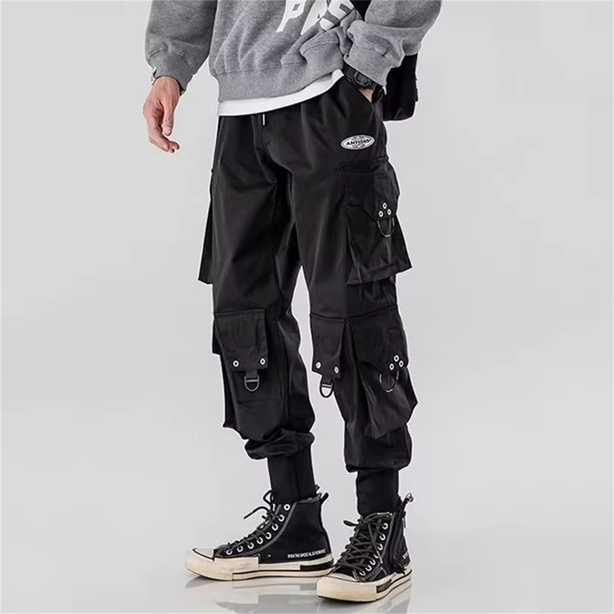 กางเกงคาร์โก้ทรงหลวมสไตล์วินเท - Outdoor Sport Hiking Pants บทวิจารณ์และราคา