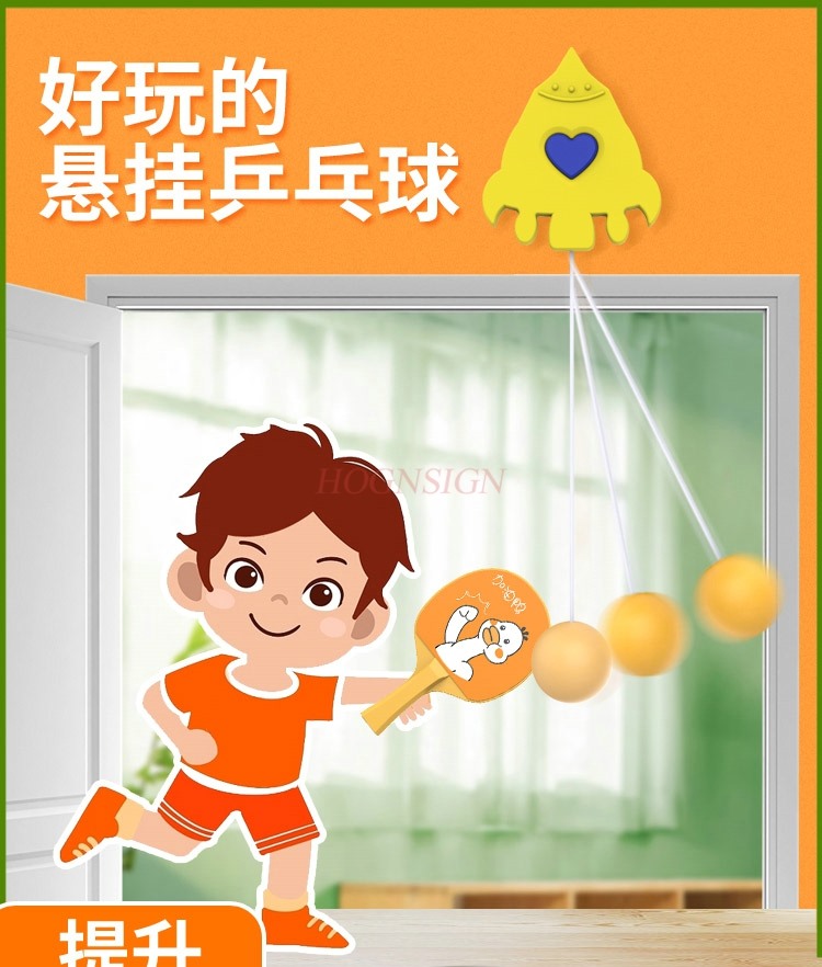 เด็ก Rocket ปิงปองแขวนเทรนเนอร - Indoor Sport And Outdoor Sports บทวิจารณ์และราคา
