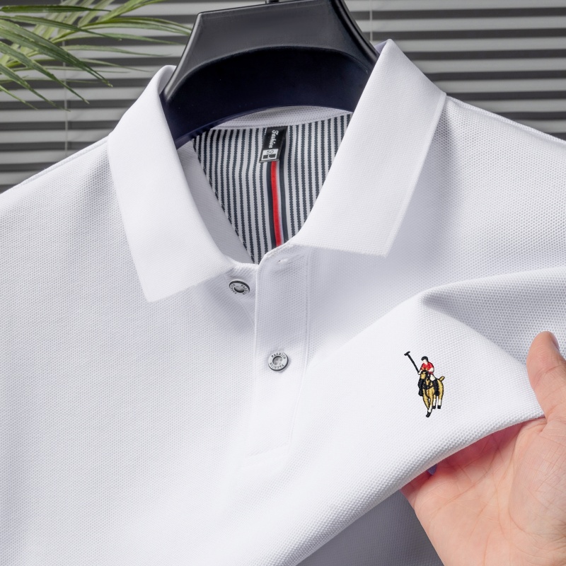 เสื้อโปโลแขนสั้นผู้ชายสุดหรู 2 - Polo Shirt Equestrian บทวิจารณ์และราคา