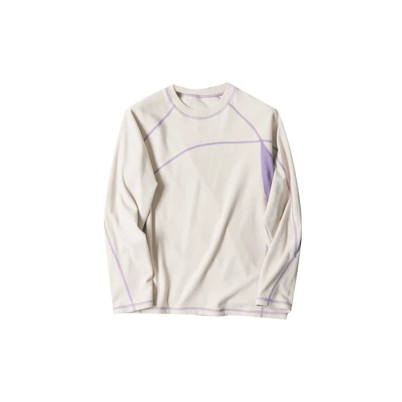 เสื้อยืดแขนยาวสีสันตัดกันสำหรั - Outdoor Sports บทวิจารณ์และราคา