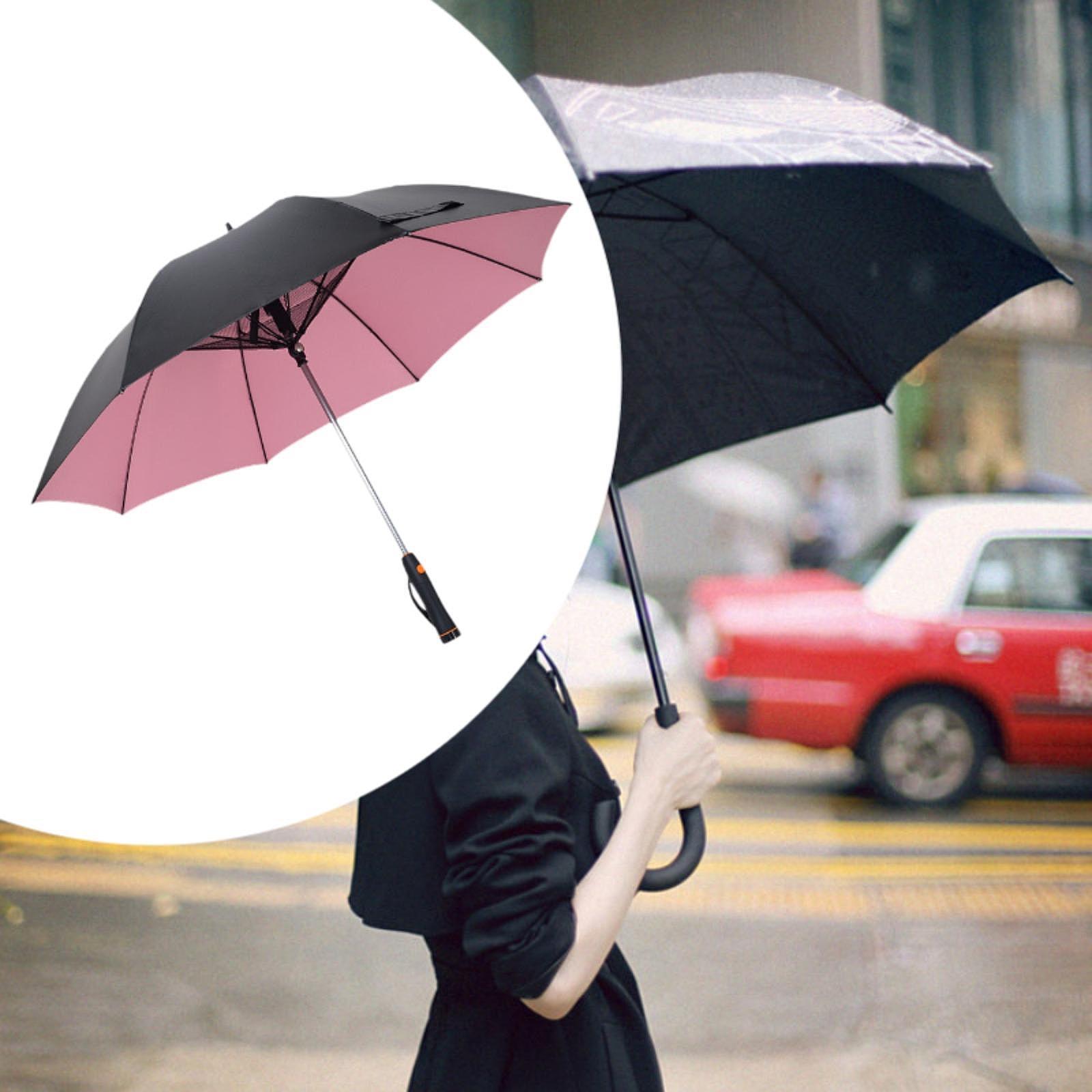 ร่มพร้อมพัดลมในตัว ร่มพกพาขนาด - Outdoor Sports Umbrella บทวิจารณ์และราคา