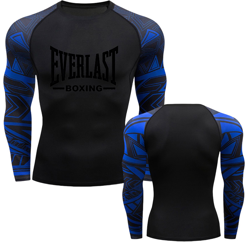 EVERLAST BOXING เสื้อยืดรัดรูป - Outdoor Sports บทวิจารณ์และราคา