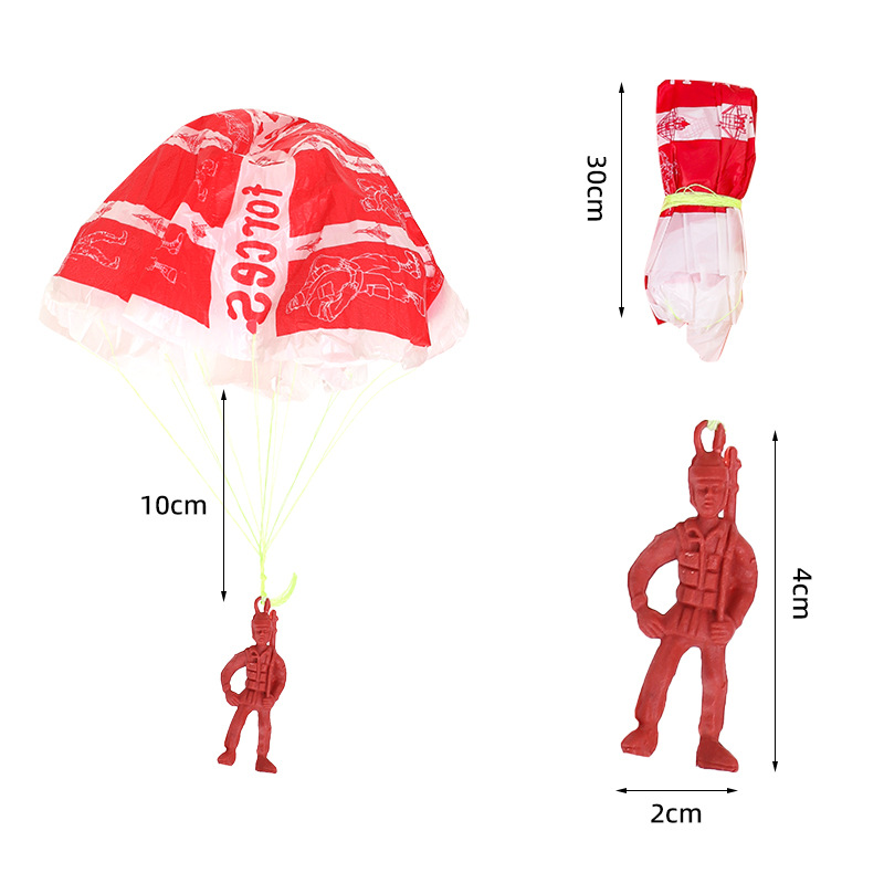 10pcs พลาสติก Ejecting ร่มชูชี - Outdoor Sport Games For Kids บทวิจารณ์และราคา