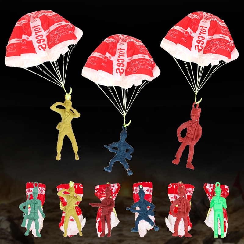 10pcs พลาสติก Ejecting ร่มชูชี - Outdoor Sport Games For Kids บทวิจารณ์และราคา