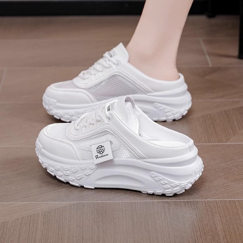 รองเท้าผ้าใบผู้หญิงแบบเปิดหลัง - Outdoor Sport With Sticks บทวิจารณ์และราคา