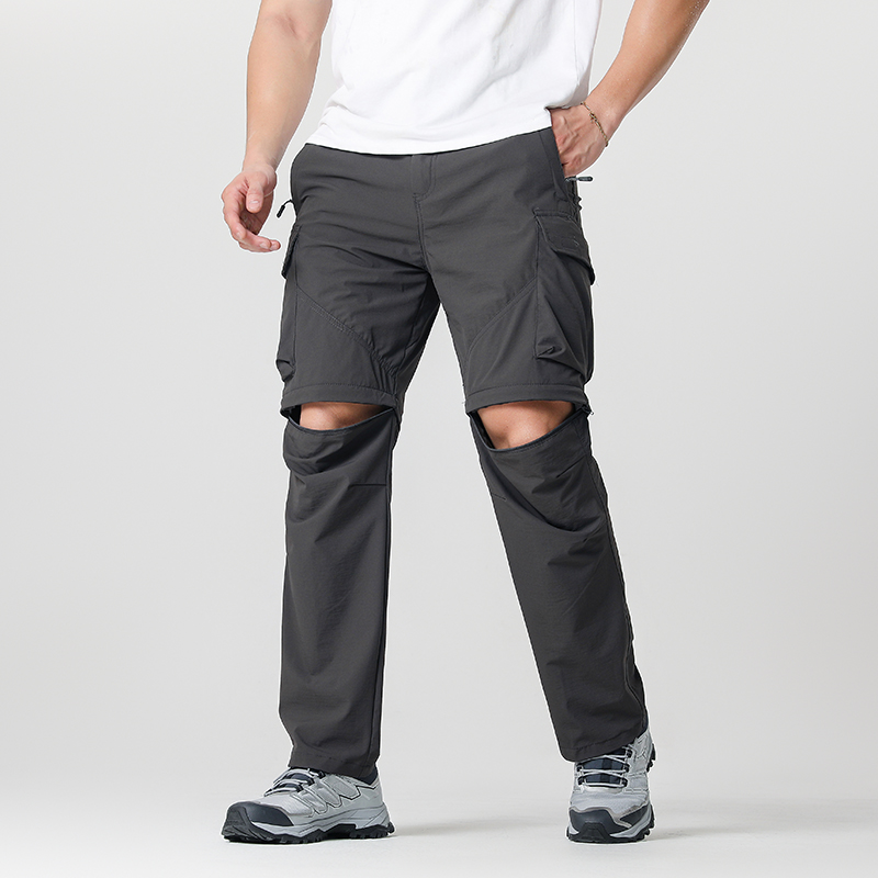 กางเกงคาร์โก้เดินป่าสำหรับผู้ช - Outdoor Sport Hiking Pants บทวิจารณ์และราคา