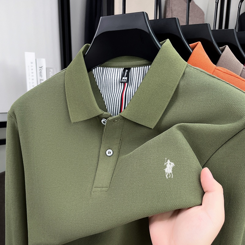 เสื้อโปโลผู้ชายแบรนด์ใหม่สำหรั - Polo Shirt Equestrian บทวิจารณ์และราคา