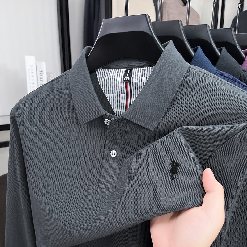 เสื้อโปโลผู้ชายแบรนด์ใหม่สำหรั - Polo Shirt Equestrian บทวิจารณ์และราคา
